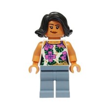 LEGO Jurassic World Sammy with Dirt Stains Minifigure from 76963