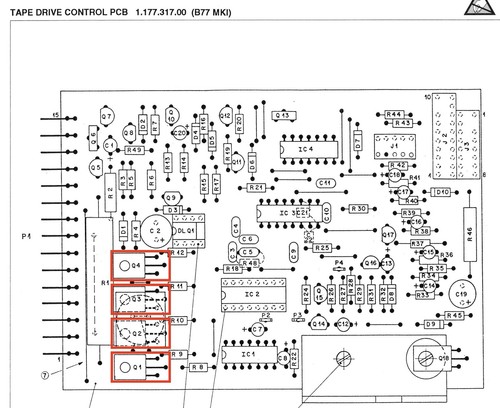 TRIACs para REVOX B77 B77 MKII PR99 MKI MKII MKIII Tape Drive Control 4x 2N6073 - Imagen 4 de 4