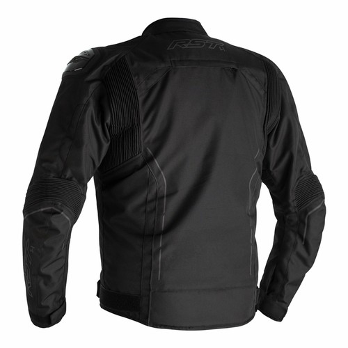 Waterproof Motorcycle Jacket > RST S1 CE Armoured AA Textile Motorbike - Black - Picture 4 of 4
