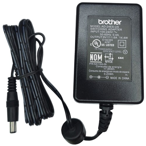 Adaptateur secteur 9V authentique pour Brother P-Touch PT-1890 PT-D215E D201CS PT-D210 E100 - Photo 4/4