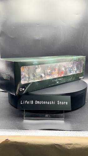 Final Fantasy VII Polygon Figure Set of 7 Square Enix Kuji Remake New - Video 1 of 1