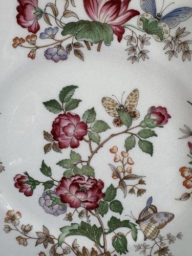 4- Wedgwood Bone China England Charnwood Dinner Plates 10 3/4" Wide C78 - Picture 8 of 14