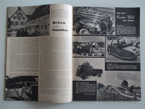 Das Auto Motor und Sport Heft Nr. 10 Mai 1951 Berichtsheft Frankfurter Autoschau - Picture 8 of 10
