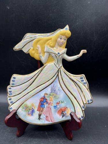 Disney Bradford Exch Aurora "Beautiful Bride" Visions of Enchantment #A1314