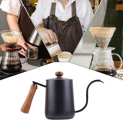 Thickened Long Neck Hand Drip Pour Over Coffee Pot Gooseneck Spout Tea Kettle - Picture 8 of 8