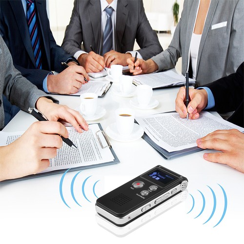 Digital Voice Recorder Dictaphone Audio Sound Recorder Mini Small Spy Lecture - Picture 4 of 12
