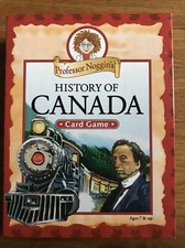 Professor Noggin’s History Of Canada Card Game (2015) Complete