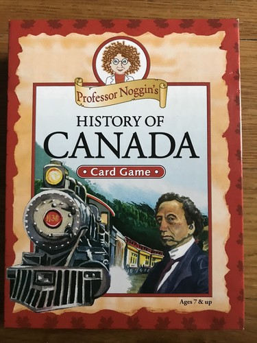 Professor Noggin’s History Of Canada Kartenspiel (2015) vollständig - Bild 1 von 3