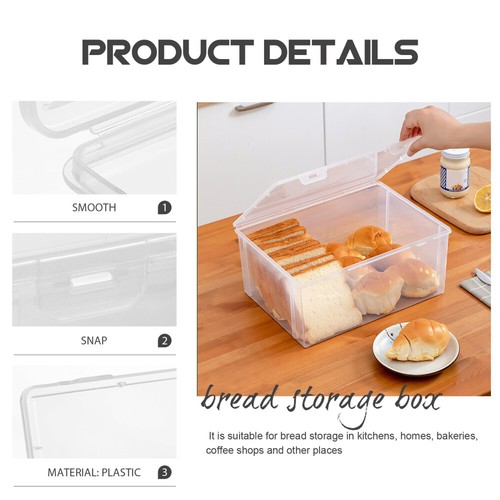 Banana Keeper Airtight Containers Bread Toast Container Case - Picture 10 of 12