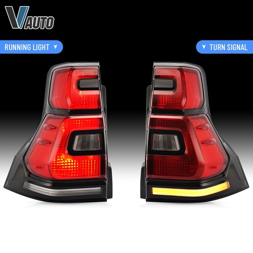 Fits Toyota Land Cruiser Prado 2010-2017 LED Tail Lights Sequential Rear Lamps - Picture 3 of 14