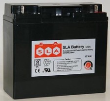 12V 18AH RECHARGEABLE SEALED LEAD ACID DEEP-CYCLE SLA BATTERY SLA1116 BRAND USA 