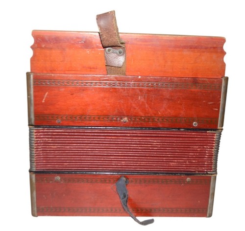 Vintage Hohner Akkordeon Deutschland Grand Prix 29 Tasten Musikinstrument Weltausstellung - Bild 17 von 18