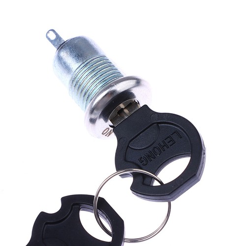 1 Set 12mm Stainless Steel Electronic Key Switch Phone Lock S1203 2PIN 2 Key _cu - Zdjęcie 5 z 11