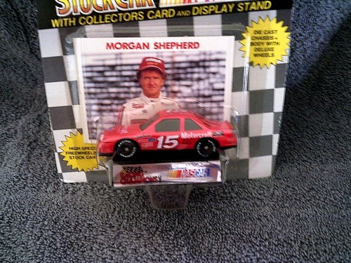 Tarjeta de coleccionista y auto fundido a presión de Racing Champions #15 Morgan Shepherd 1991 - Imagen 2 de 3