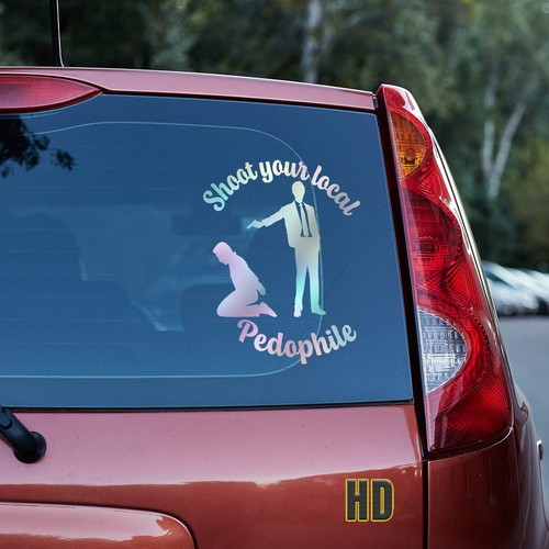 Save the kids 3, anti pedo, YAP, MAP, vinyl decal, unalive, truck window car - Picture 35 of 109