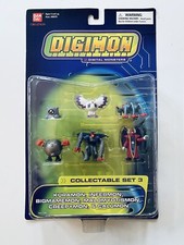 RARE  NEW IN BOX - Digimon Bandai 2004 1.5" Collectible Set 3 - FAST SHIPPING 