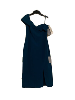 ELIZA J Off the Shoulder Scuba Crepe Cocktail Dress 02 Size 8 eBay