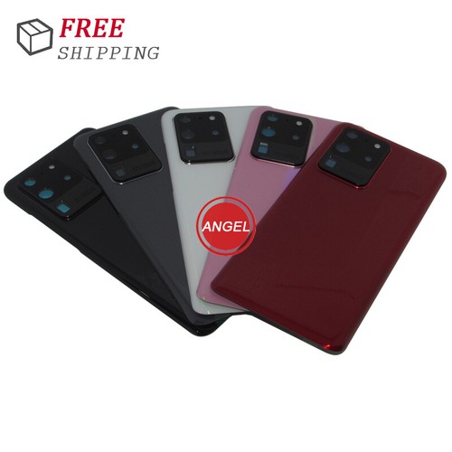 Back Glass Cover + Camera Lens For Samsung Galaxy S20 S21 S22 23 +Plus Ultra FE - Picture 35 of 176