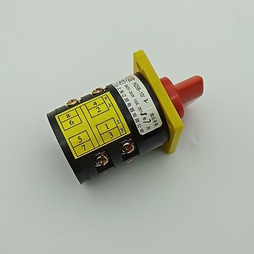 1PC Jingfeng HZ5B-10/2D009 Transfer switch 48*48 36*36 10A - Afbeelding 3 van 4