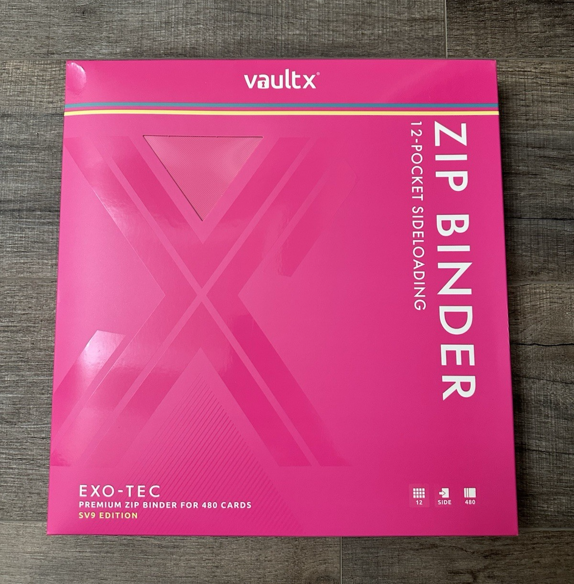 Vault X Pokemon SV9 FIRST EDITION 2025 - 12 Pocket - 480 Cards