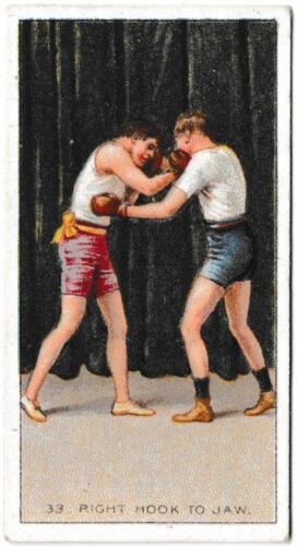 Carreras - 'The Science of Boxing Series (Black Cat)' (1914) - Right Hook to Jaw - Picture 1 of 2