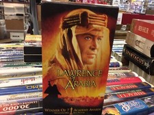 Lawrence of Arabia (VHS, 2001) 2 Tape Set 7 ACADAMY AWARDS PETER O'TOOLE