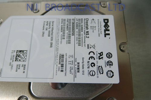 1x Dell Seagate Cheetah NS.2 600GB SAS hard drive ST3600002SS Firmware ER03 - Picture 3 of 4