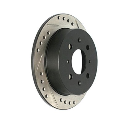 StopTech Slotted & Drilled Rear Brake Rotors for 90-01 Acura Integra GS LS GSR StopTech Slotted & Drilled Rear Brake Rotors for 90-01 Acura Integra GS LS GSR