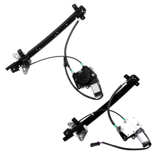 Power Window Regulator For Dodge Dakota Quad Cab Durango Front LH RH with Motor - Foto 2 di 12