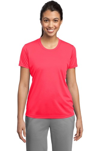 Sport-Tek Womens Dry Fit Workout PosiCharge Moisture Wicking T-Shirt M-LST350 - Picture 11 of 28