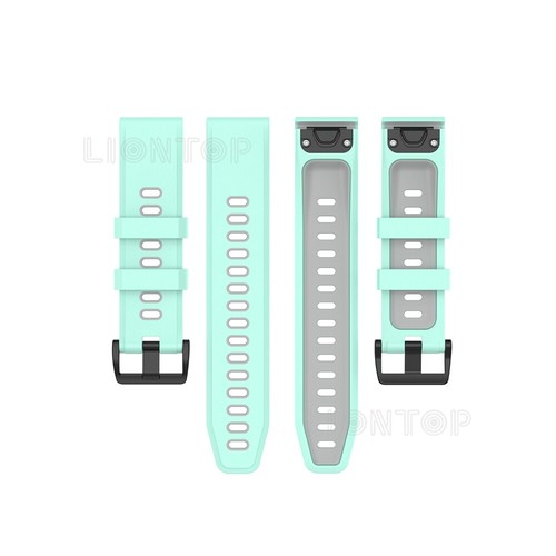 Quick Fit Armband für Garmin 7 7X 6 6X Pro 5 5X Plus 3 3HR S62 Silikon Uhrenarmband - Bild 357 von 414