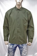 Authentic Bogosse Men's casual green cotton shirt US XL