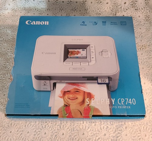 Canon SELPHY CP740 Digital Photo Inkjet Printer - Picture 1 of 4