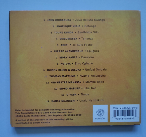 Putumayo presents: The Best of World Music - African (CD - 1993) LIKE NEW! - Picture 3 of 3