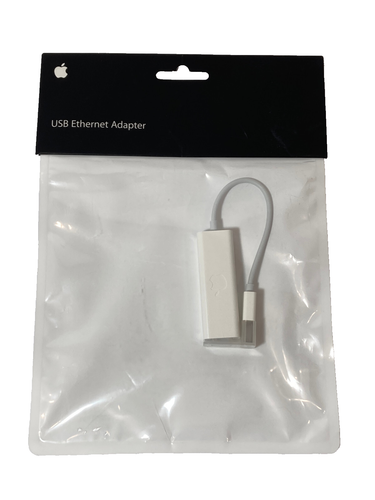 Apple A1277 USB Ethernet Adapter MC704LL/A Connector New Genuine Sealed