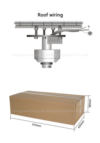 36W Shadowless Exam Lamp Ceiling Wall 12LED Surgical Medical Light FDA GreatLife - Picture 14 of 27