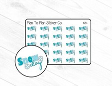 1684 Snow Day Planner Stickers.