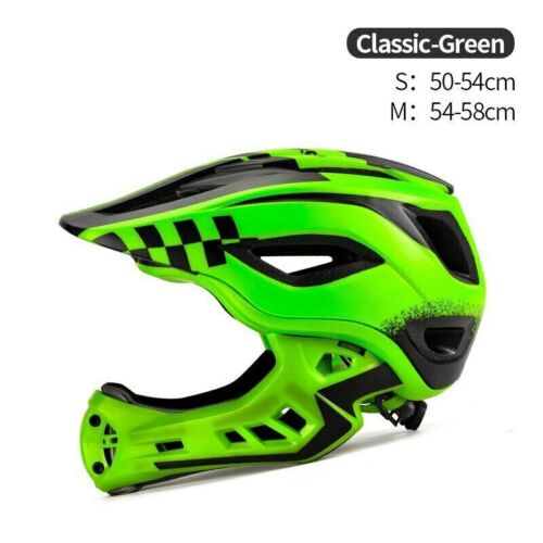 New ROCKBROS Kids Bike Helmet Children Full Face MTB Cycling Skate Skateboard - Picture 14 of 18