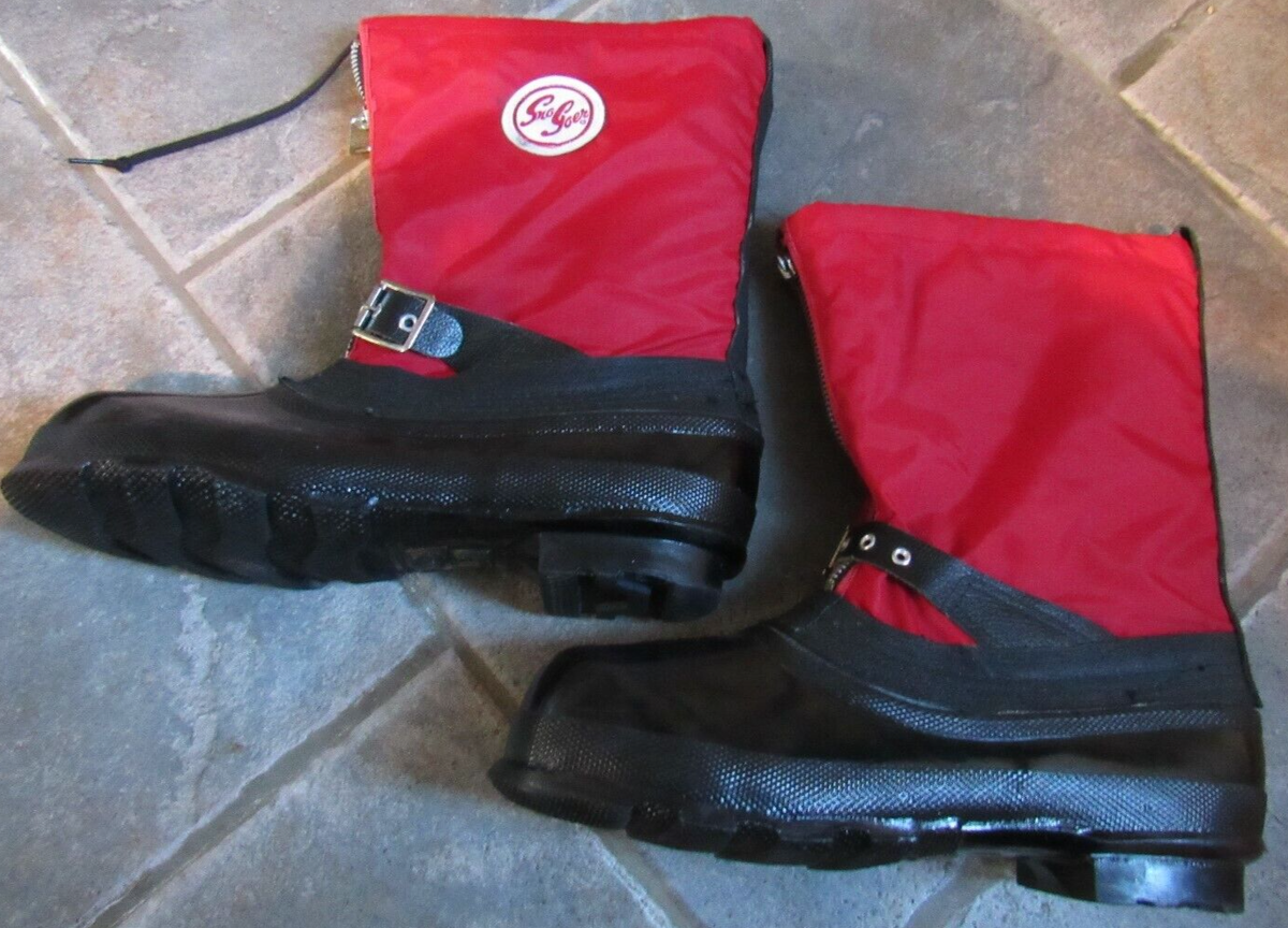 Vintage 1970\'S SNO GOER Snowmobile Boots Yamaha Polaris Arctic Cat SkiDoo Size 6 s-l1200.jpg main image 3