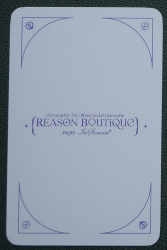 DREAMCATCHER Reason Boutique Fanmeeting Member Unit Photocards Official Limited - Picture 13 of 13
