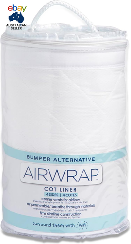 4 Sides Mesh Cot Liner, White - Picture 12 of 12