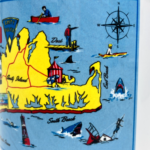 JAWS 50th Anniversary Official Ceramic Mug Universal City Studios Amity Island - Picture 9 of 17