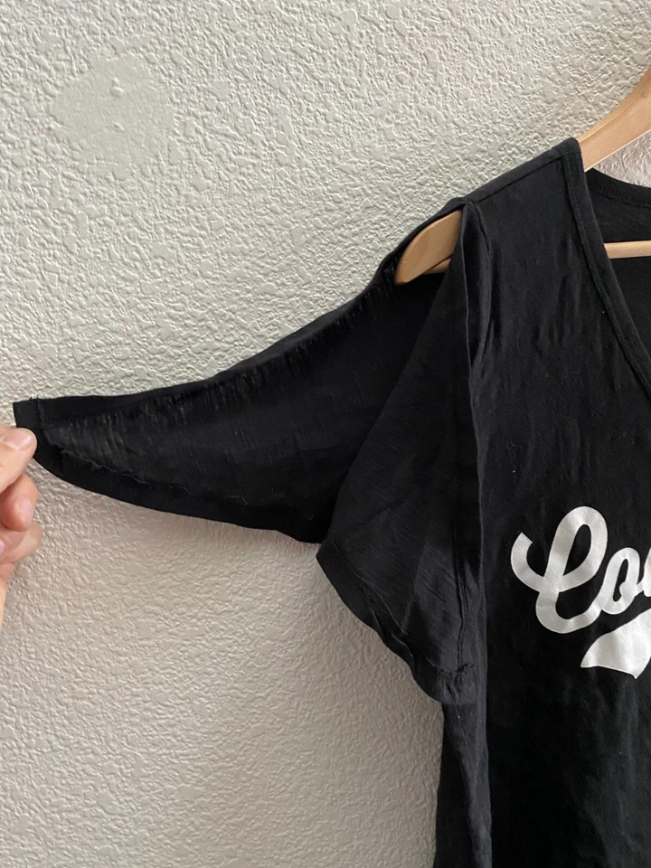 Colorado Buffaloes Touch By Alyssa Milano Shoulder Slit Shirt Oversized Large - Image 2 of 4