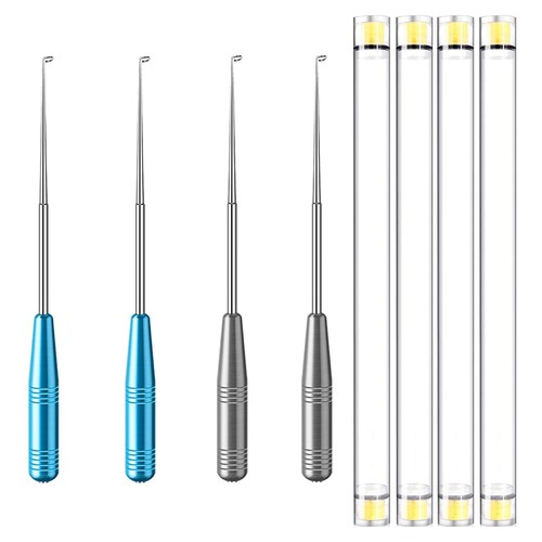 4 Pcs Fishing Hook Remover Quick Detacher Fishhook Extractor Tool for Fishing