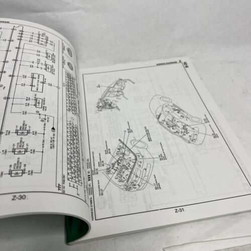 Mazda Miata 2001 diagrama de cableado suplemento manual de taller - Imagen 2 de 5