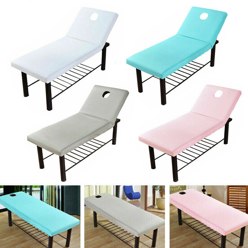Beauty Massage Table Cover Spa Bed Salon Couch Elastic Sheet Bedding 190x70cm - Picture 2 of 15