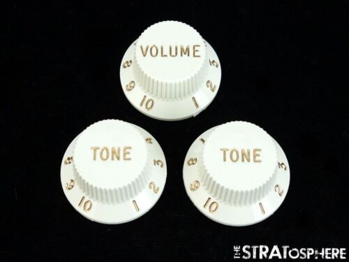  Fender Player Stratocaster Strat, GUITAR KNOBS - 1 Volume 2 Tone - Picture 1 of 1