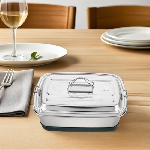 Contenitore Per Il Pranzo in Acciaio Inossidabile Opera Sandwich - Foto 10 di 12