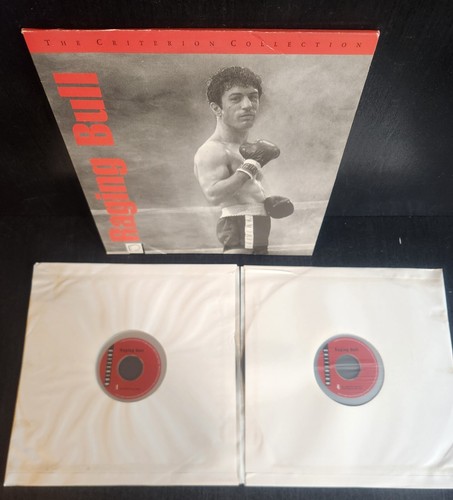 RAGING BULL LASERDISC LD MOVIE CRITERION COLLECTION 2 DISC ROBERT DENIRO VG+/VG - Picture 3 of 3