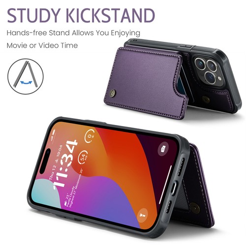 Leather Stand Cover Wallet Case For iPhone 15 14 13 12 11 Pro Max XR XS 8 7 Plus - Picture 58 of 77
